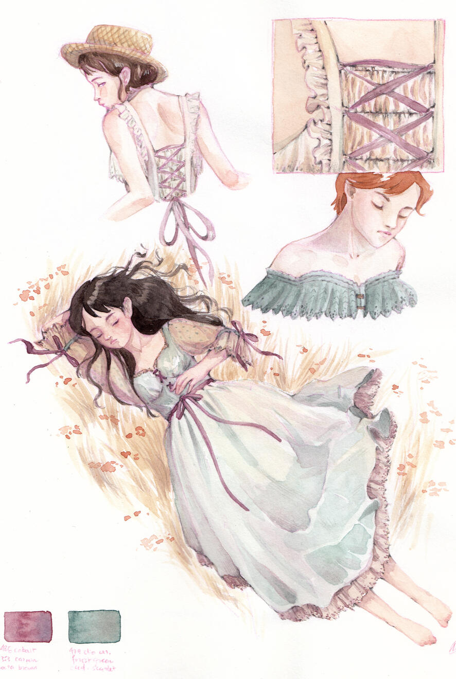 dresses, studies